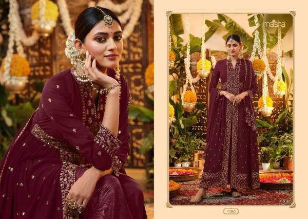 Maisha Zeynep Fancy Heavy Wedding Stylish Designer Salwar Suit Collection
